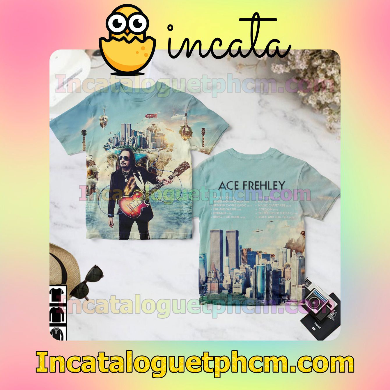 Ace Frehley Origins Vol 1 Album Fan Gift Shirt