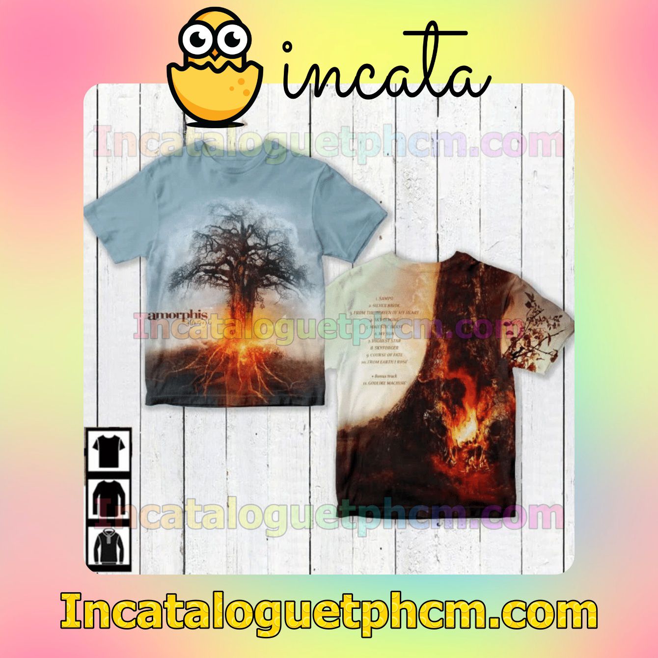 Amorphis Skyforger Album Cover Fan Gift Shirt