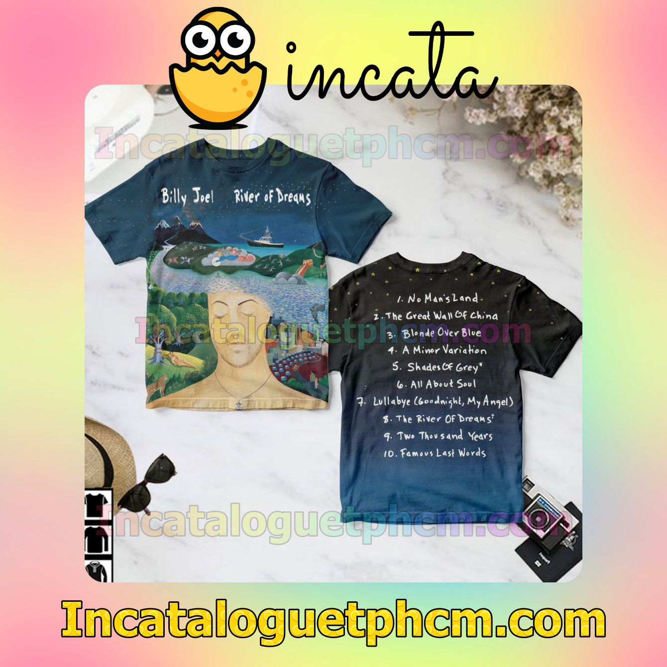 Billy Joel River Of Dreams Album Fan Gift Shirt