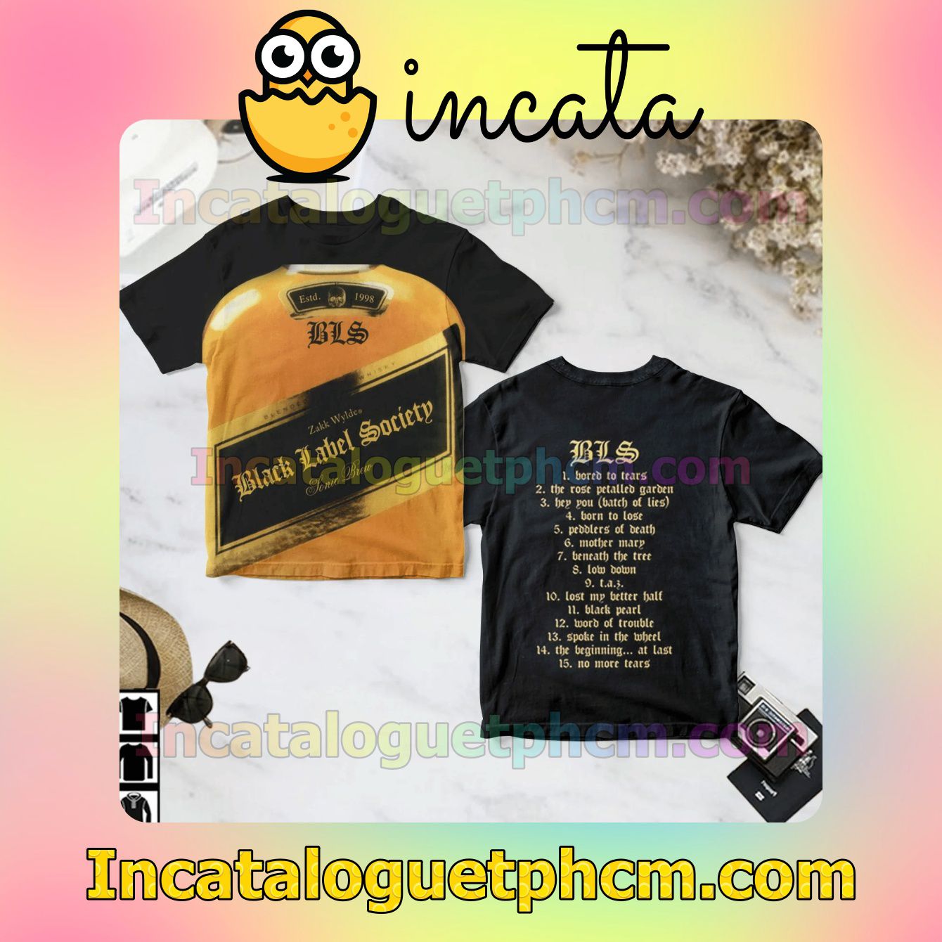 Black Label Society Sonic Brew Album Fan Gift Shirt