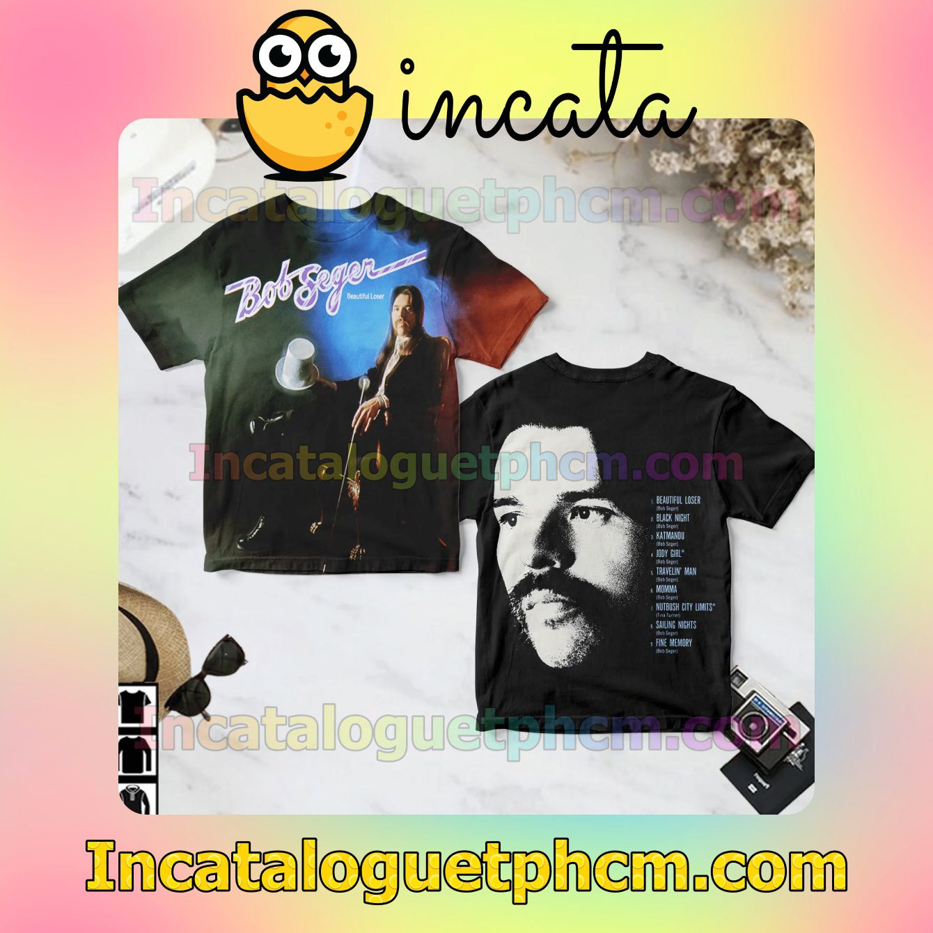 Bob Seger Beautiful Loser Album Fan Gift Shirt