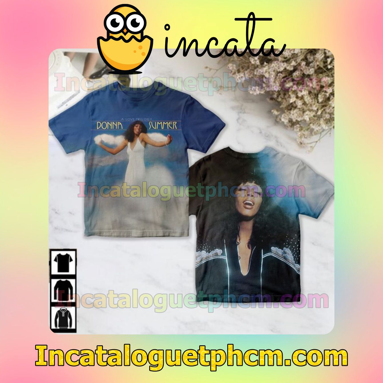 Donna Summer A Love Trilogy Album Fan Gift Shirt