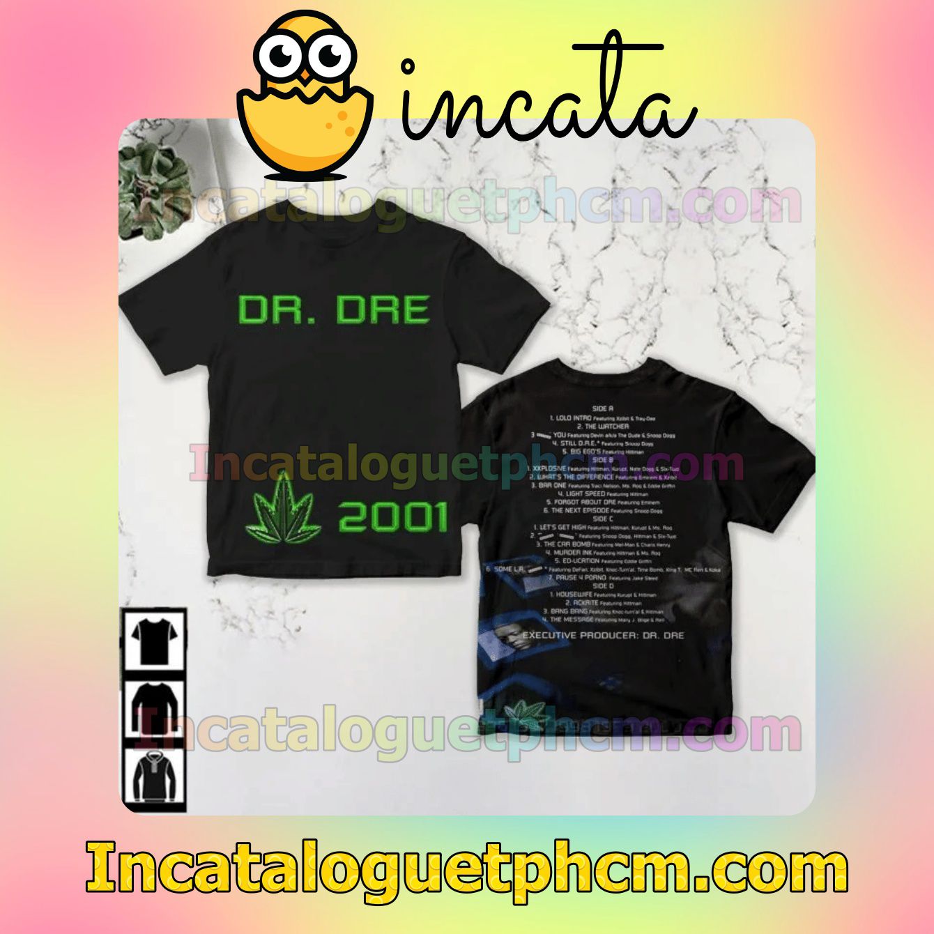Dr. Dre 2001 Album Cover Fan Gift Shirt