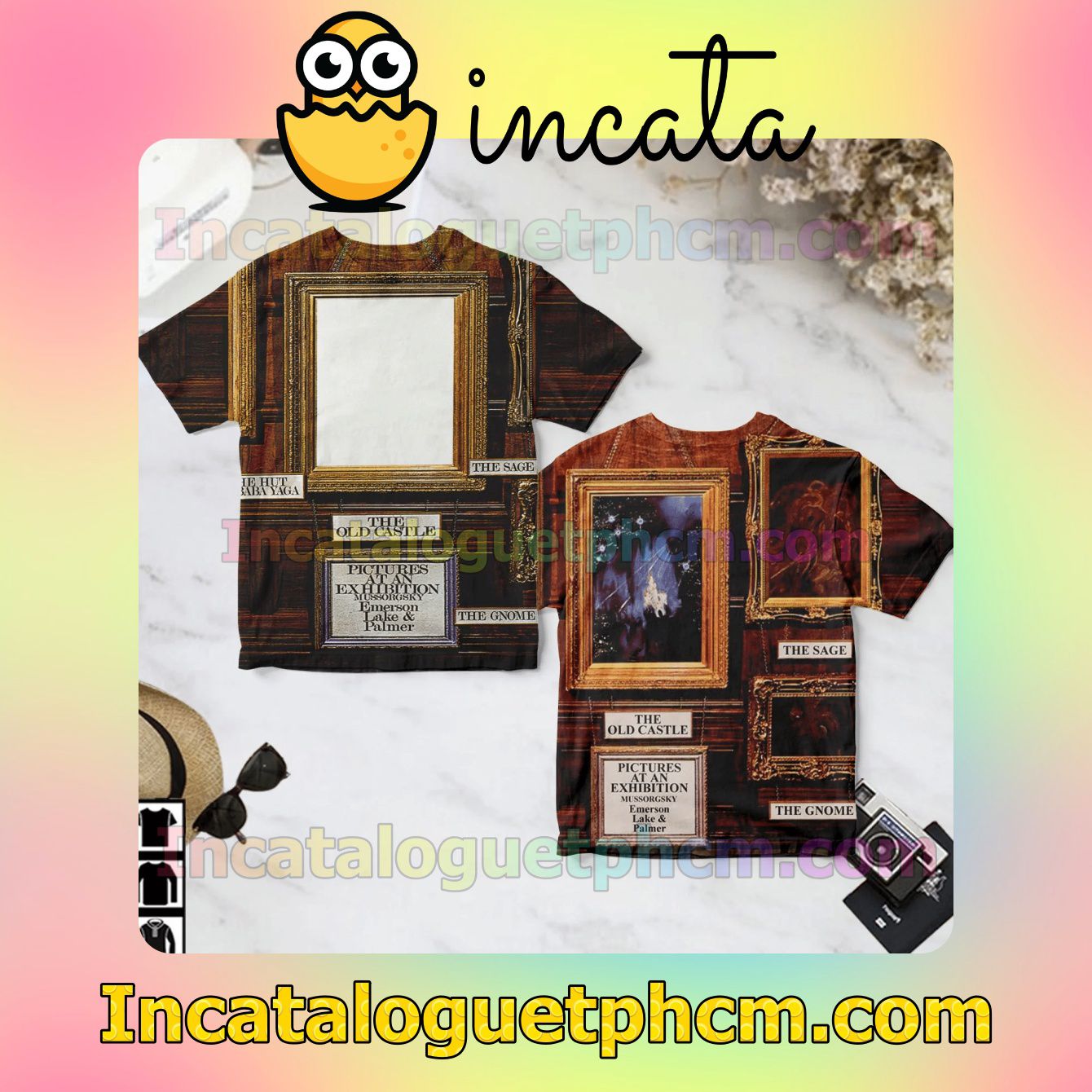Emerson, Lake And Palmer Pictures At An Exhibition Fan Gift Shirt