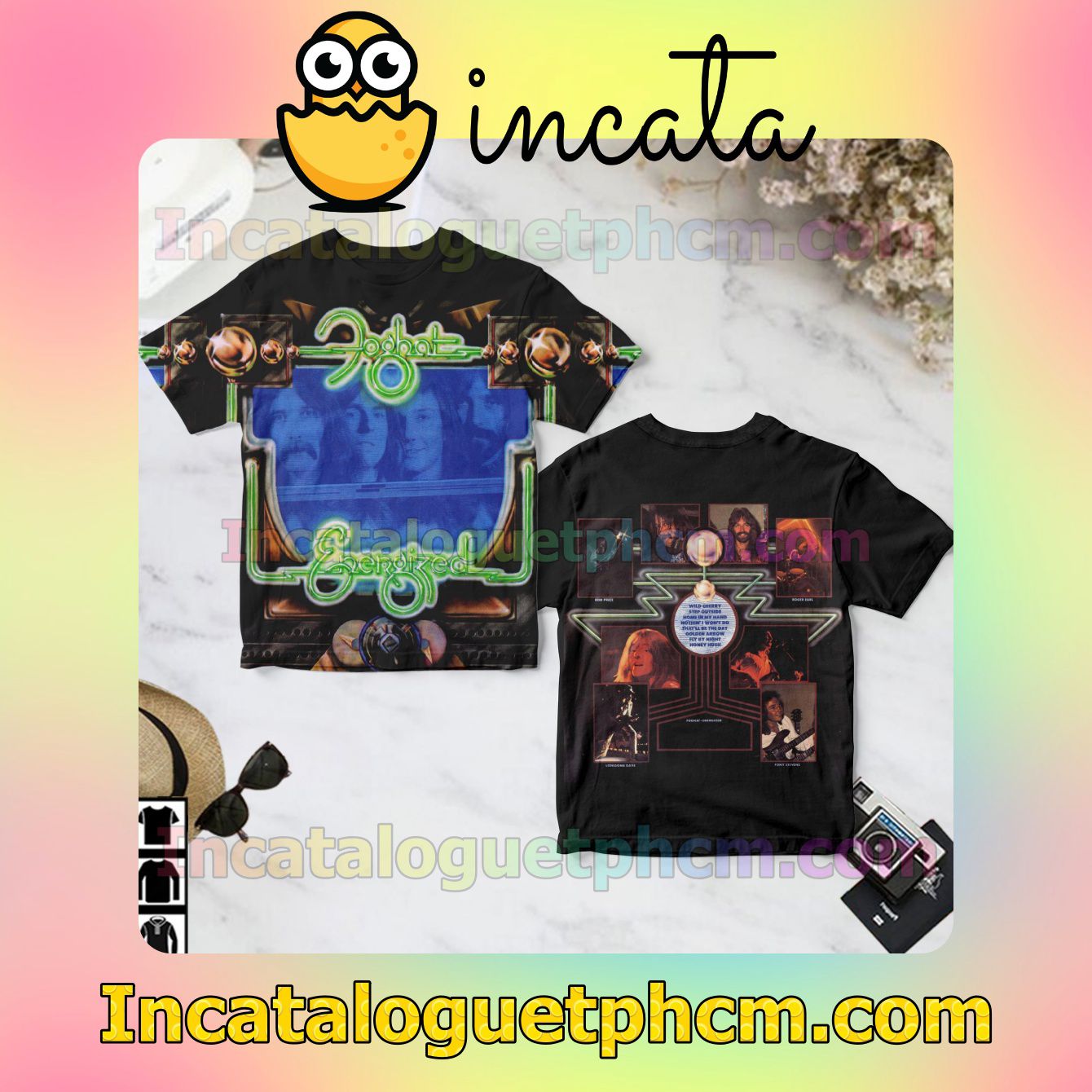 Foghat Energized Album Fan Gift Shirt