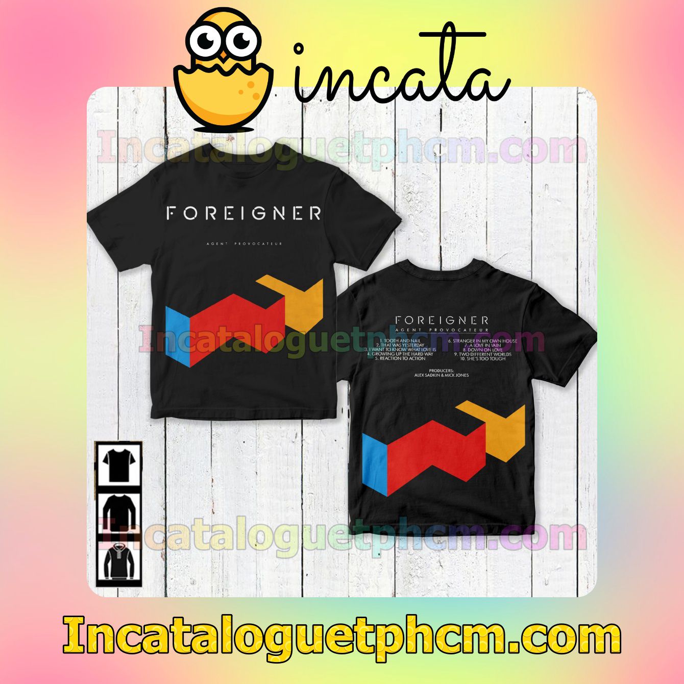 Foreigner Agent Provocateur Album Fan Gift Shirt