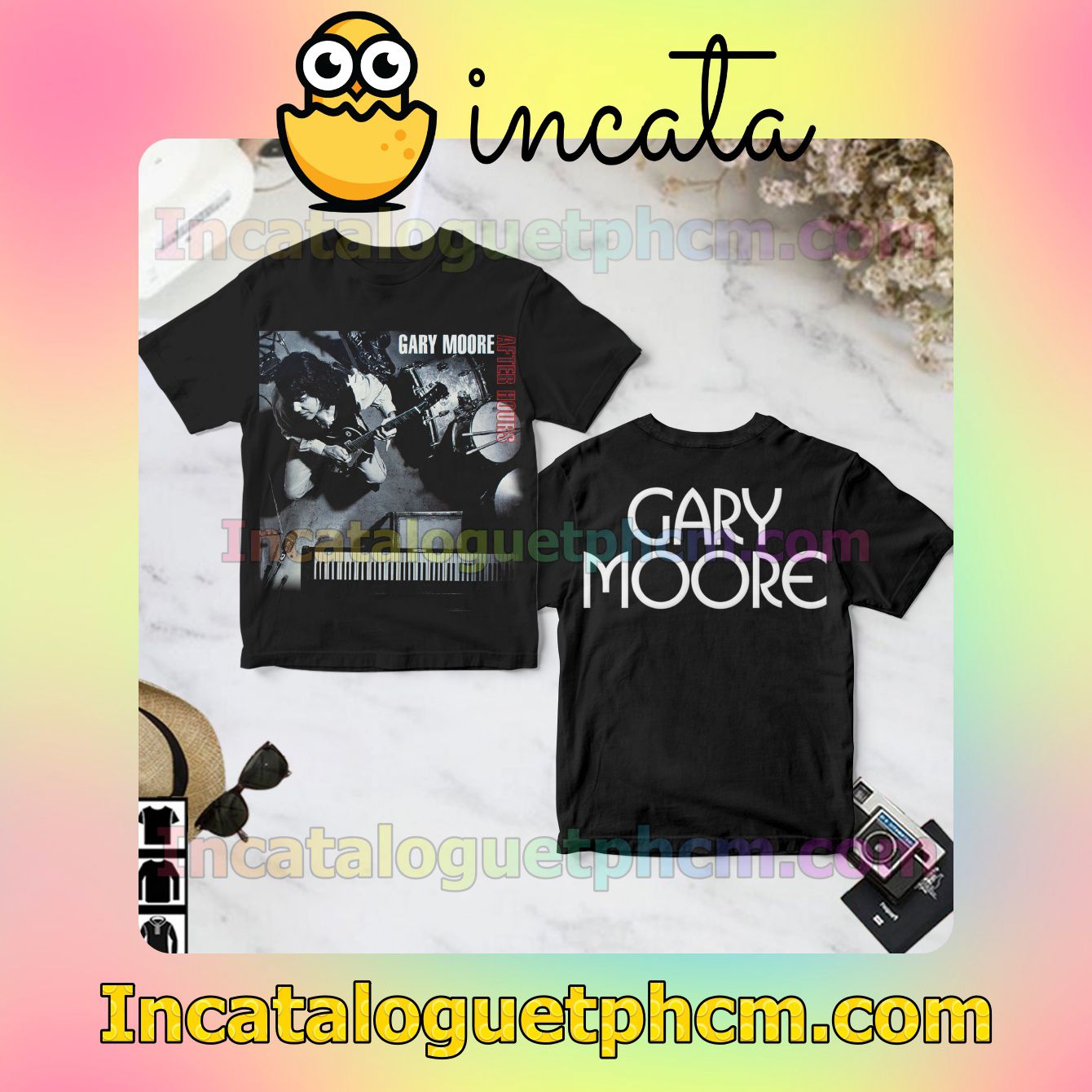 Gary Moore After Hours Album Fan Gift Shirt