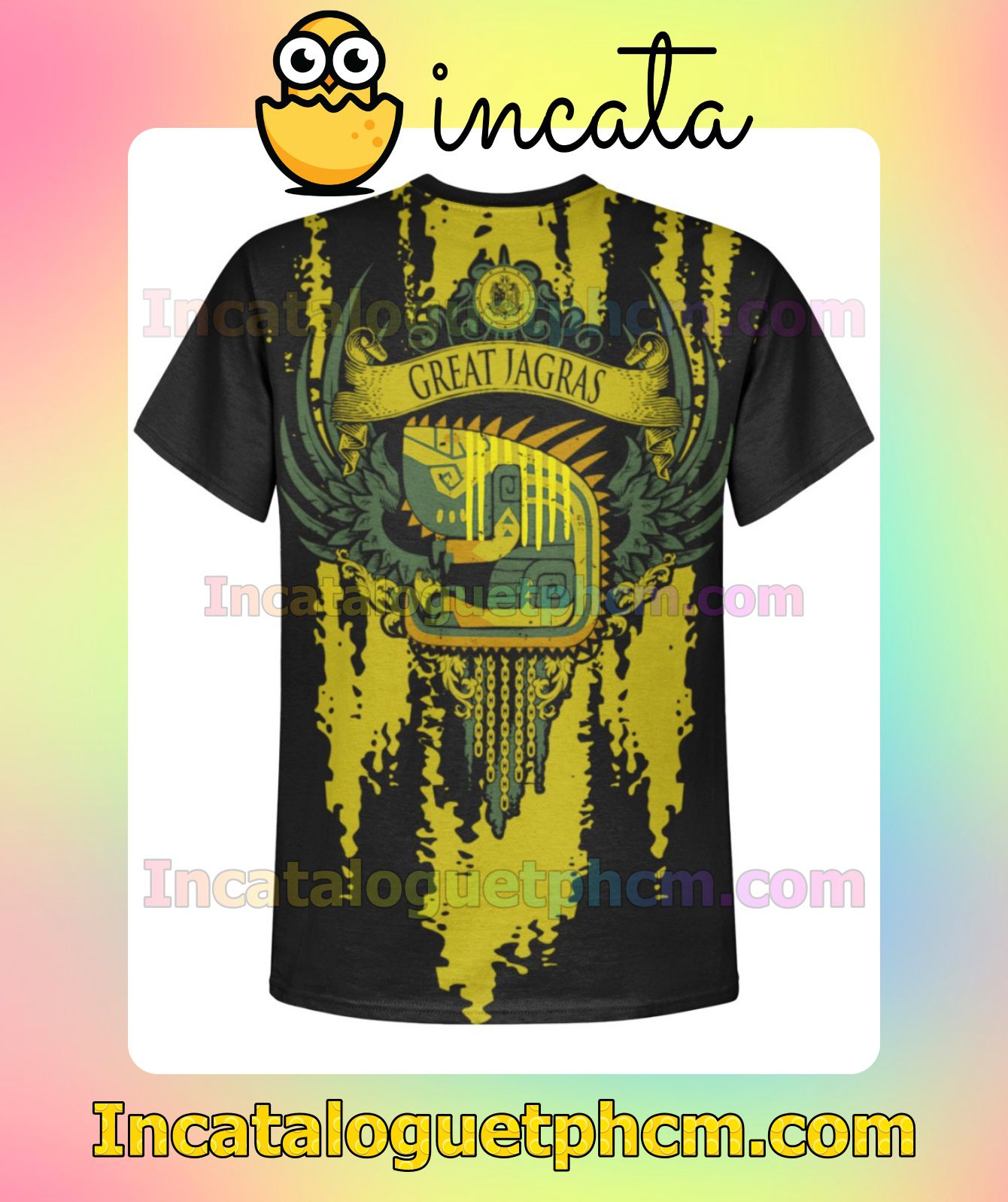 US Shop Great Jagras Monster Hunter World Fan Gift Shirt