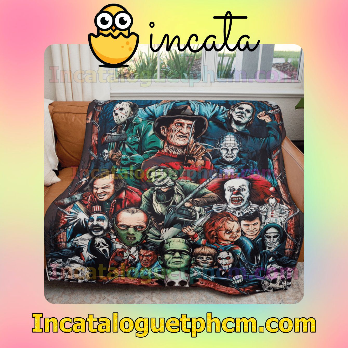 Top Selling House Of Horrors Quilt