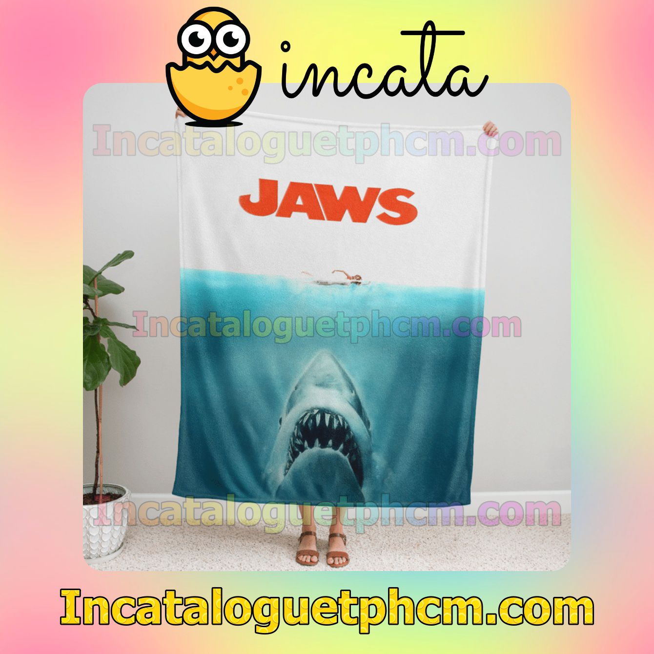 Jaws Shark Quilt