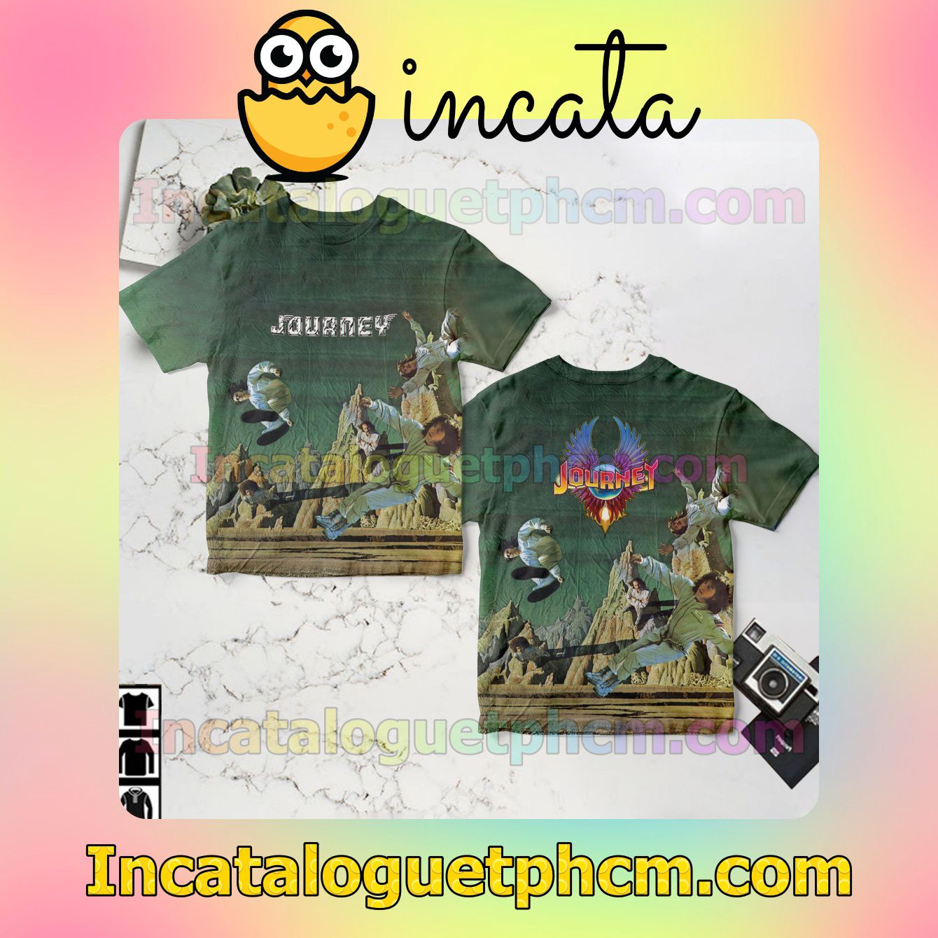 Journey Debut Album Cover Fan Gift Shirt
