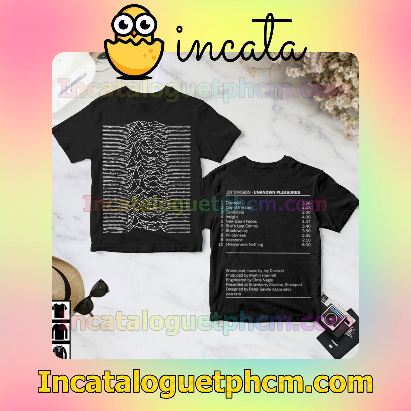 Joy Division Unknown Pleasures Album Cover Fan Gift Shirt