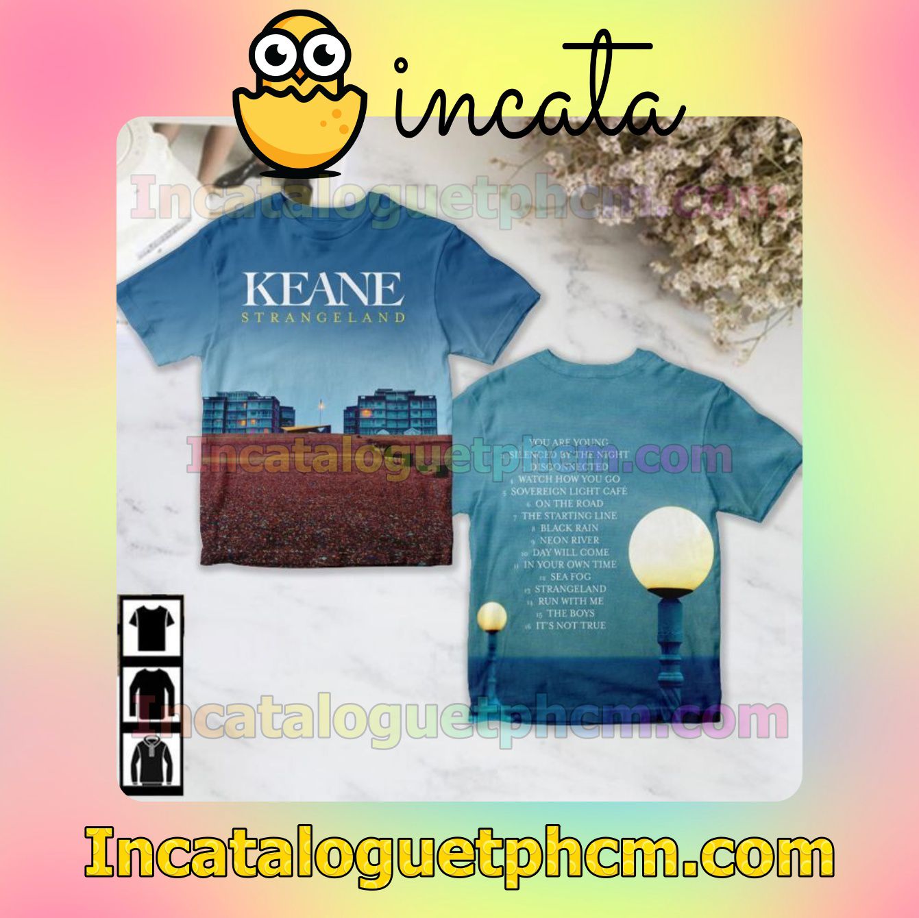 Keane Strangeland Album Cover Fan Gift Shirt