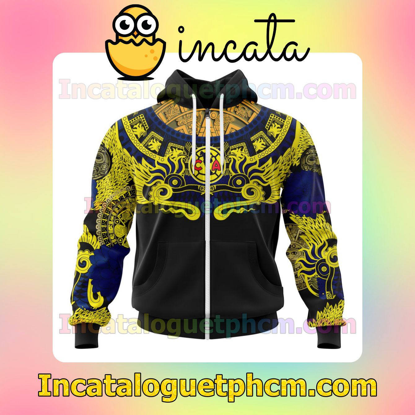 Absolutely Love Liga MX Club América Native Personalized Jersey Hoodie, Unisex Tee