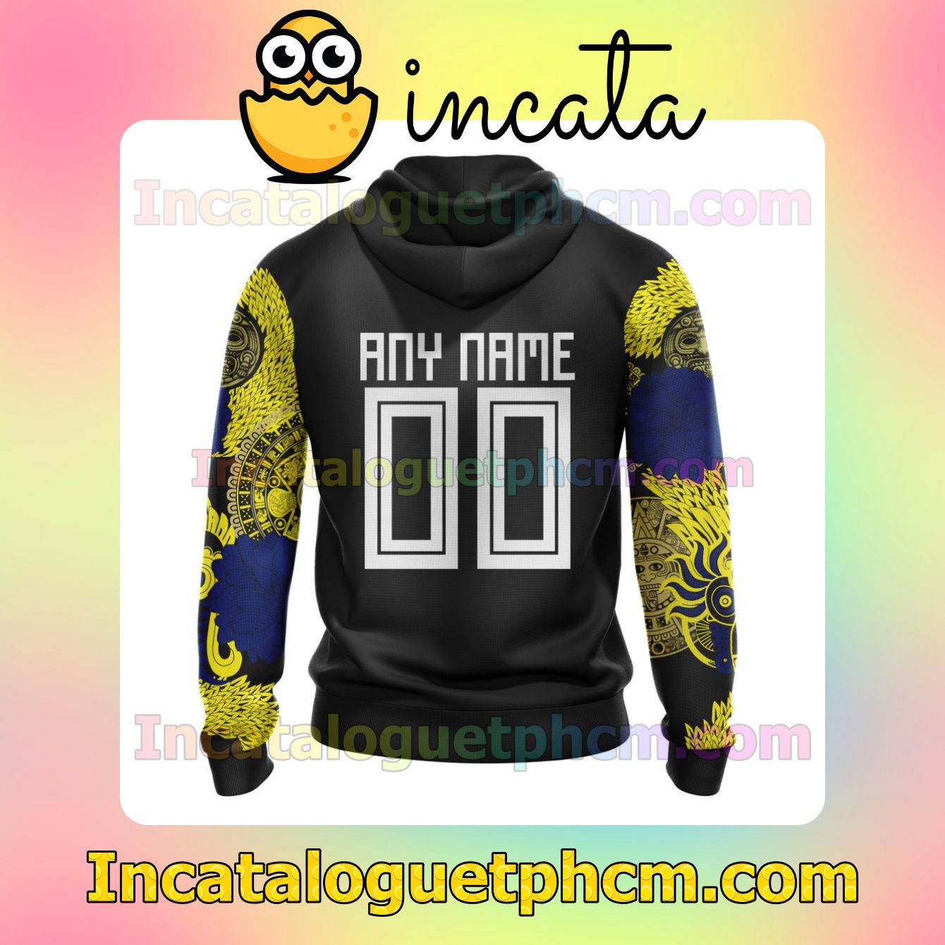 Real Liga MX Club América Native Personalized Jersey Hoodie, Unisex Tee