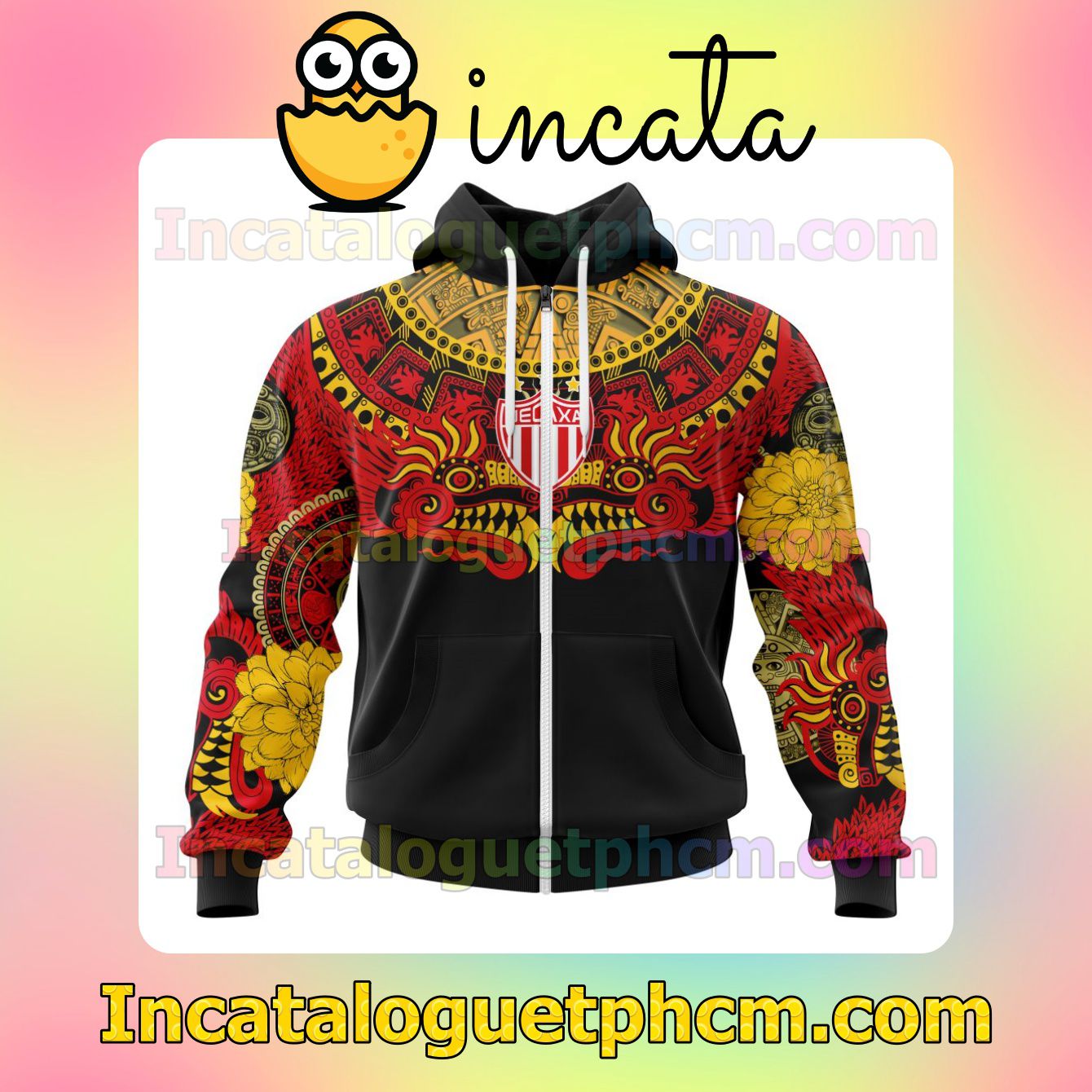 Buy In US Liga MX Club Necaxa Native Personalized Jersey Hoodie, Unisex Tee
