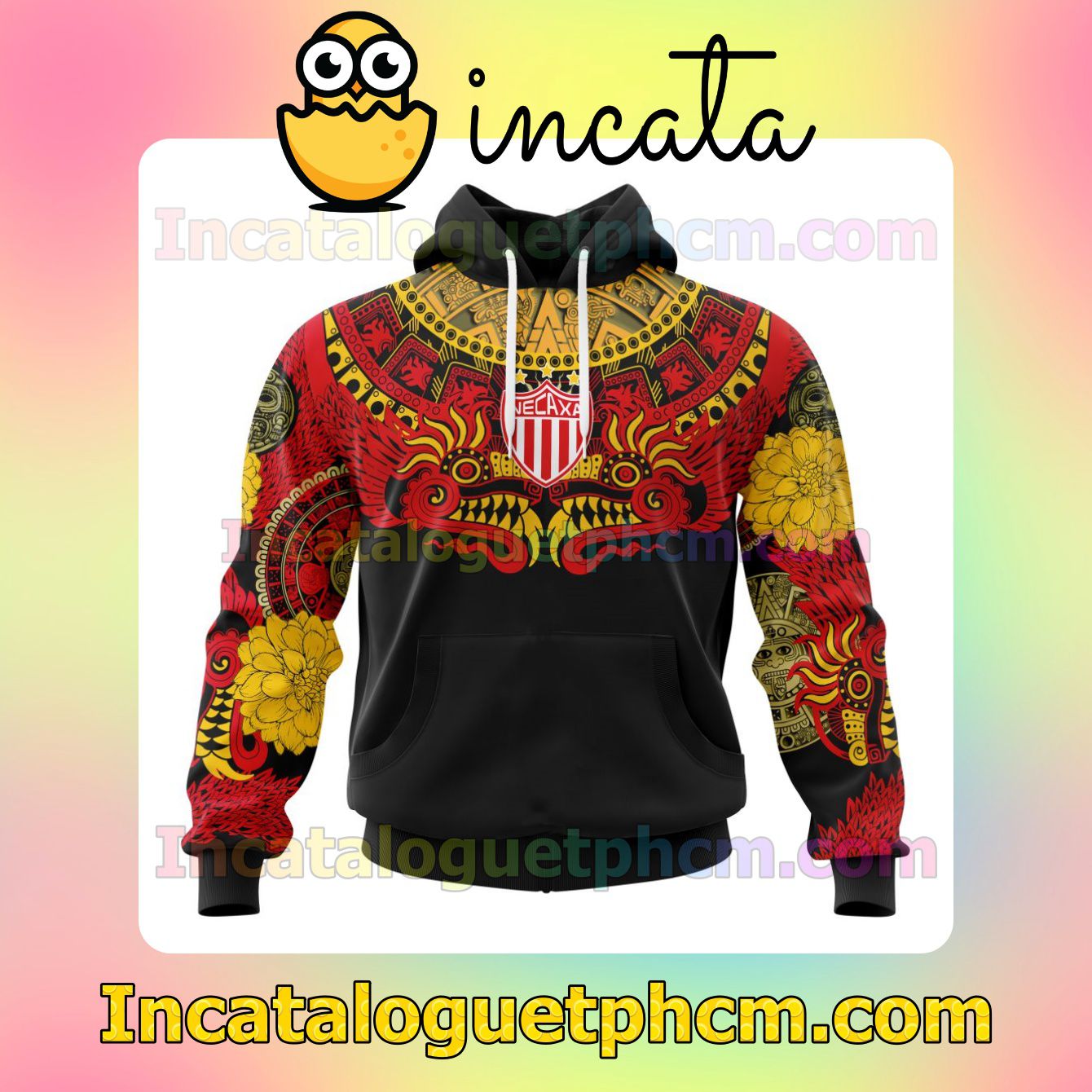 Liga MX Club Necaxa Native Personalized Jersey Hoodie, Unisex Tee