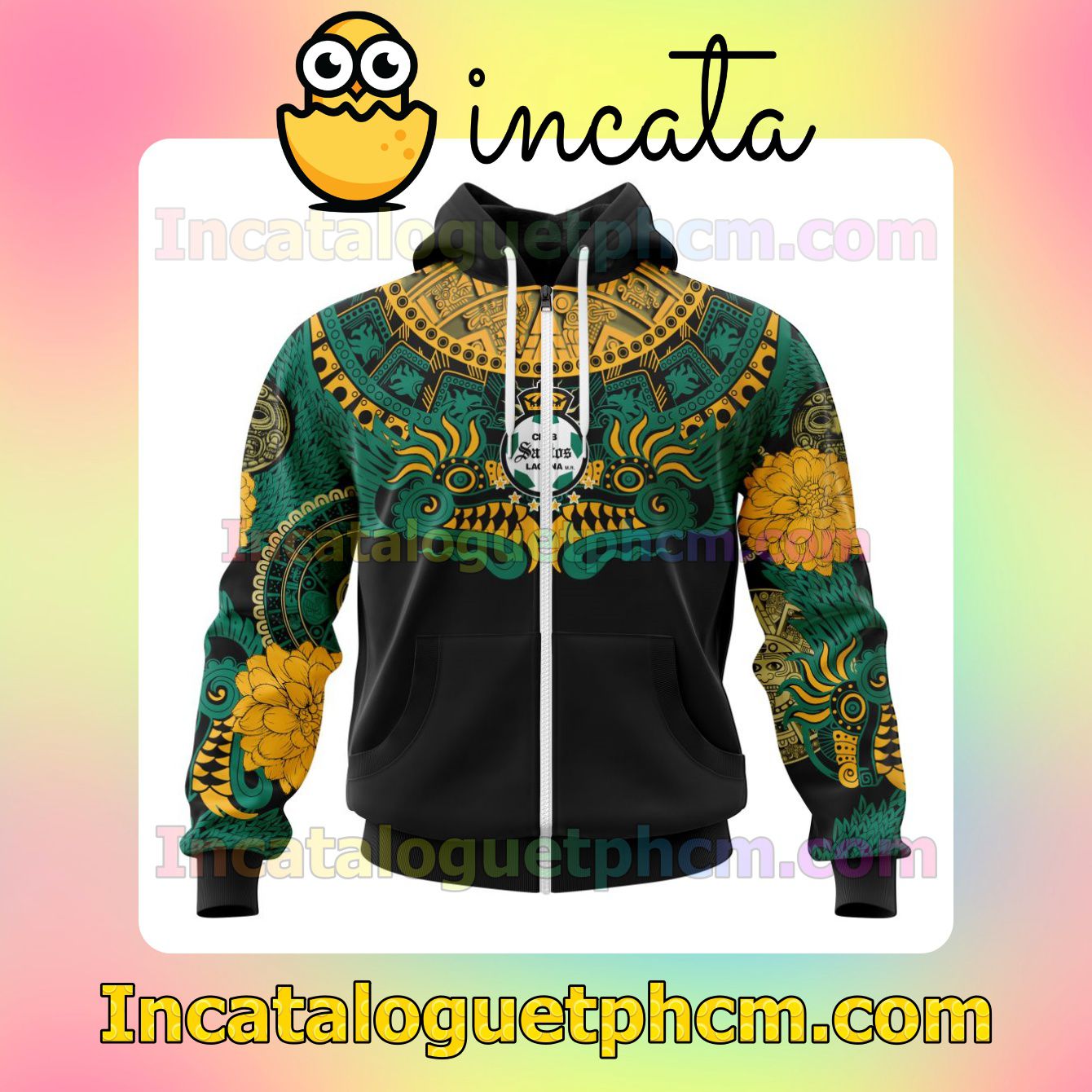 Us Store Liga MX Santos Laguna Native Personalized Jersey Hoodie, Unisex Tee