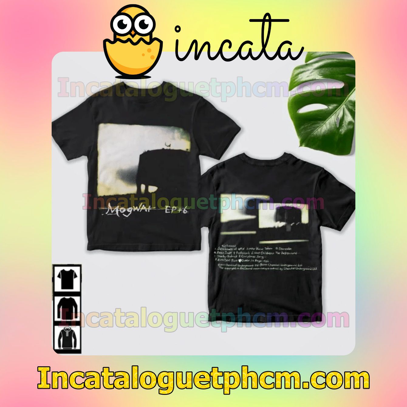 Mogwai Ep+6 Album Cover Fan Gift Shirt