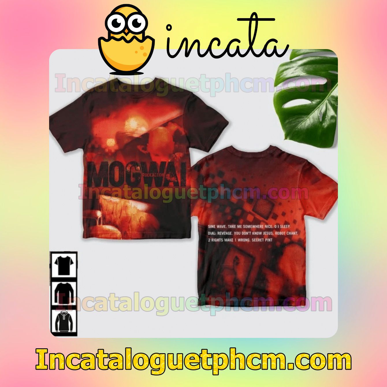 Mogwai Rock Action Album Cover Fan Gift Shirt