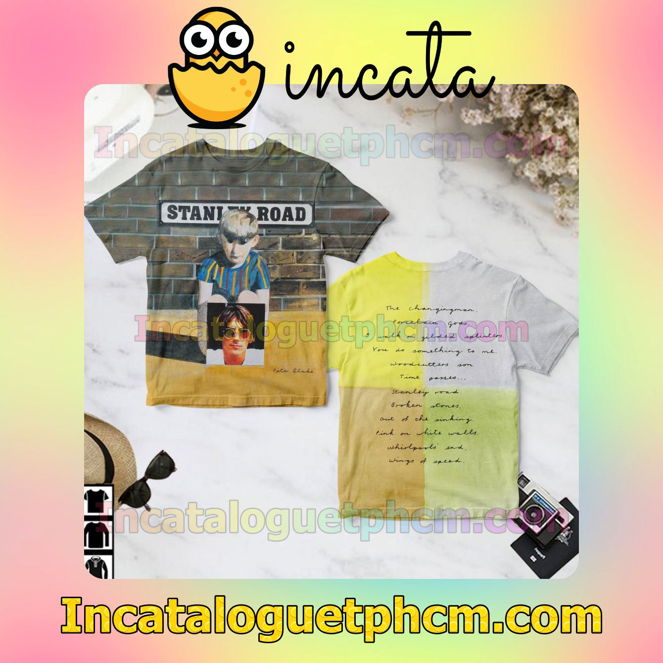 Paul Weller Stanley Road Album Cover Fan Gift Shirt