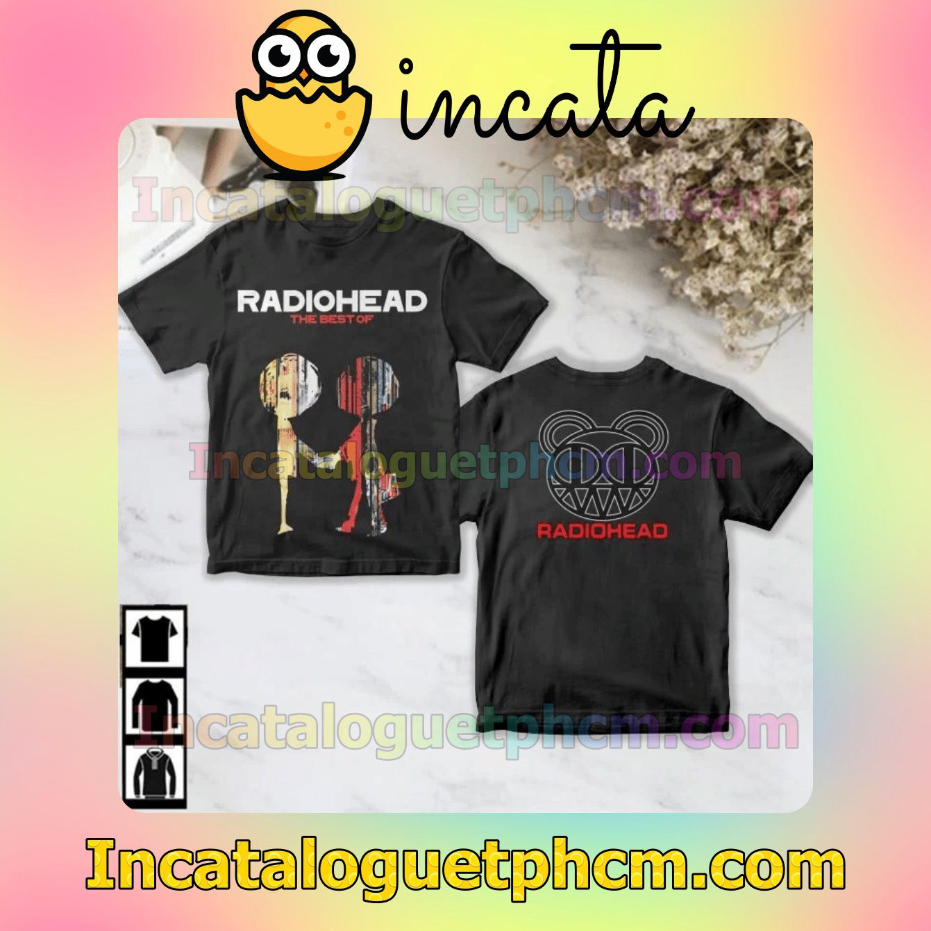 Radiohead The Best Of Album Cover Fan Gift Shirt