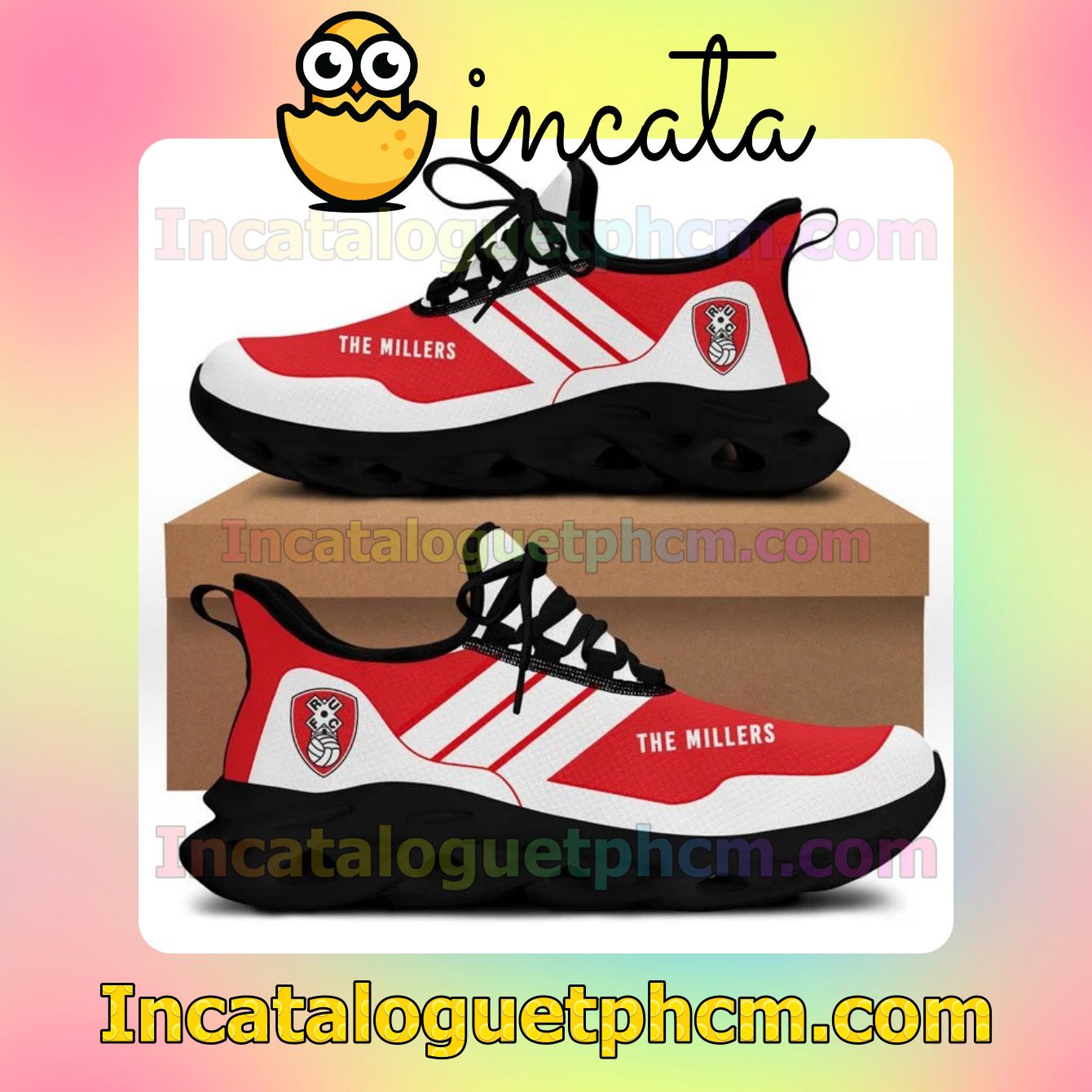 Rotherham United FC The Millers Womens Walking Running Shoes