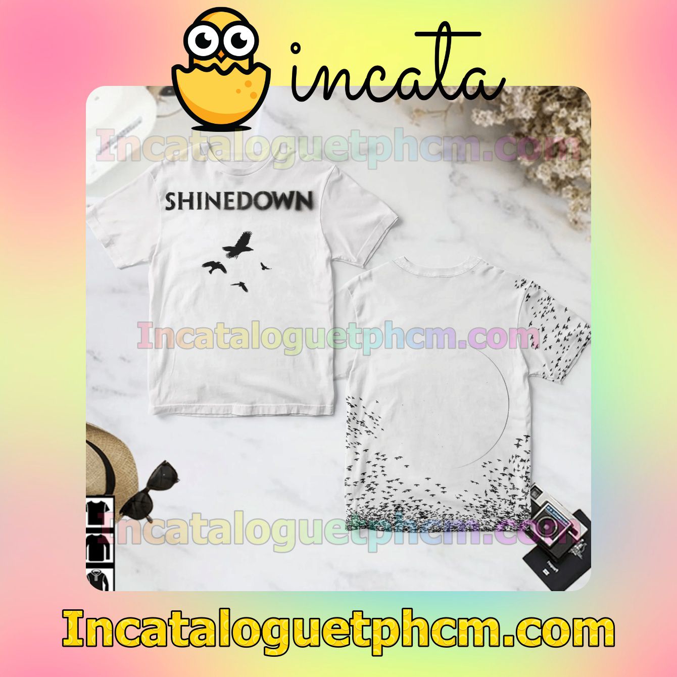 Shinedown The Sound Of Madness Album Cover Fan Gift Shirt