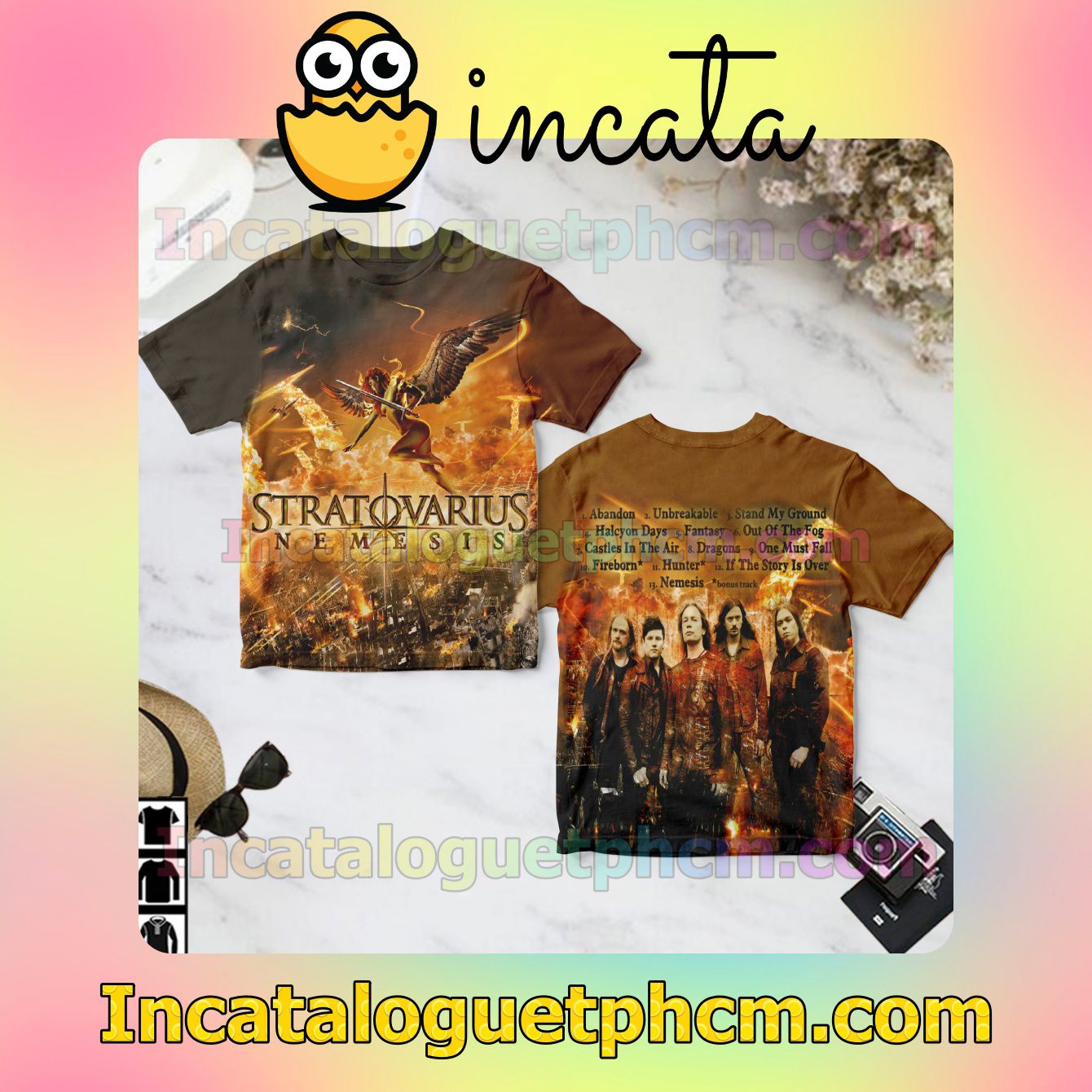 Stratovarius Nemesis Album Fan Gift Shirt