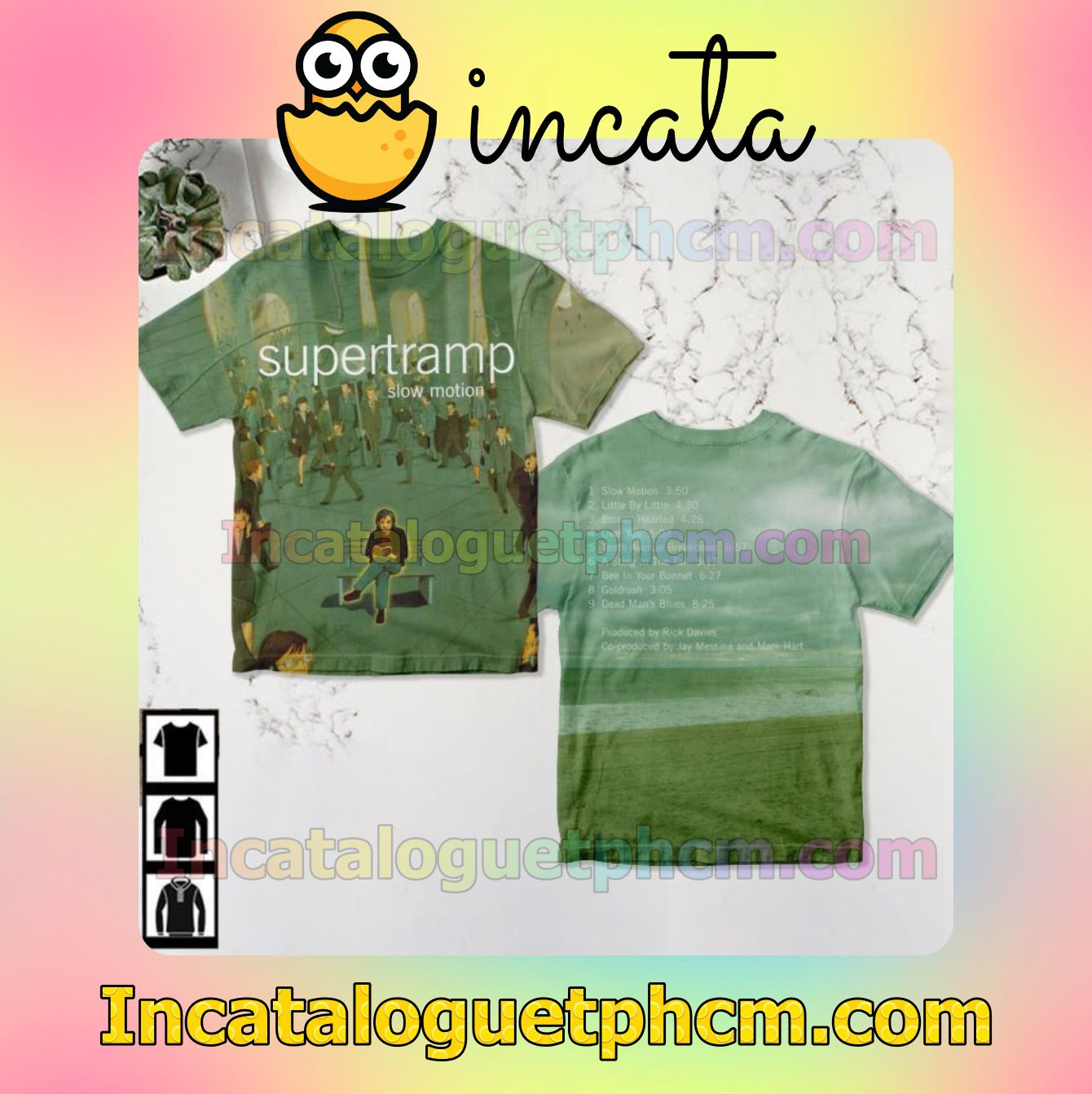 Supertramp Slow Motion Album Fan Gift Shirt