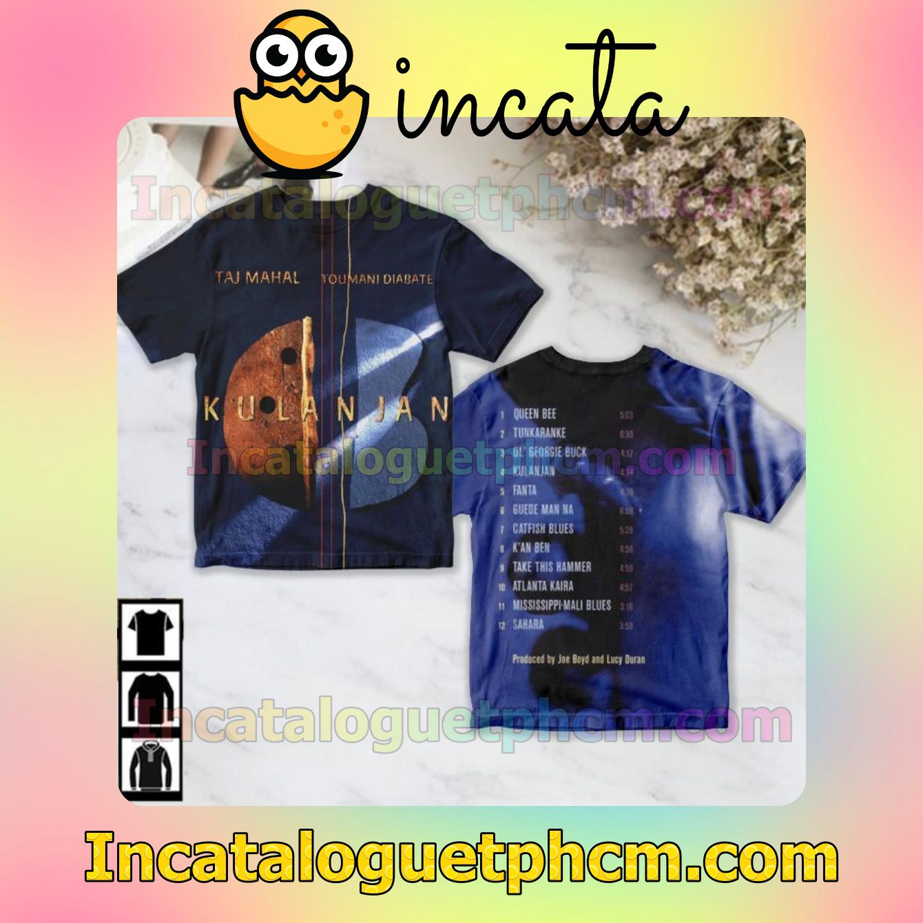 Taj Mahal Kulanjan Album Cover Fan Gift Shirt