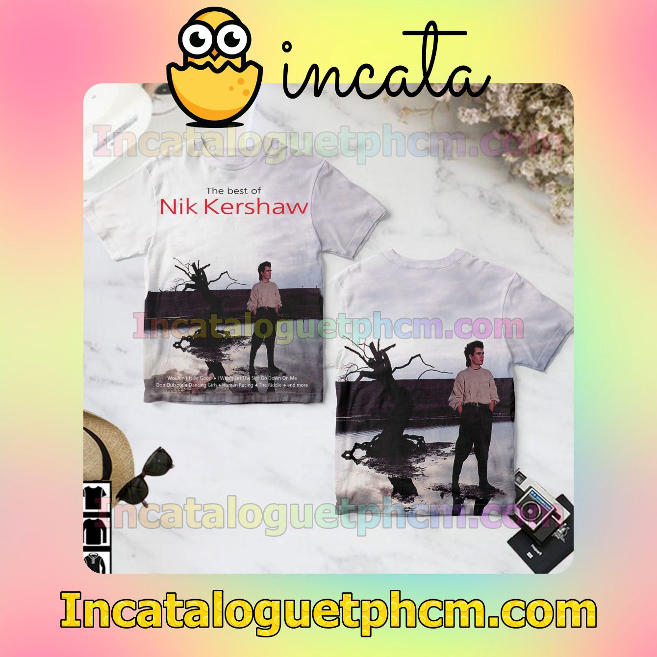 The Best Of Nik Kershaw Album Cover Fan Gift Shirt