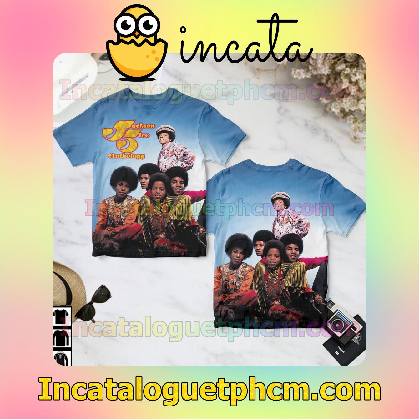 The Jackson 5 Anthology Album Fan Gift Shirt