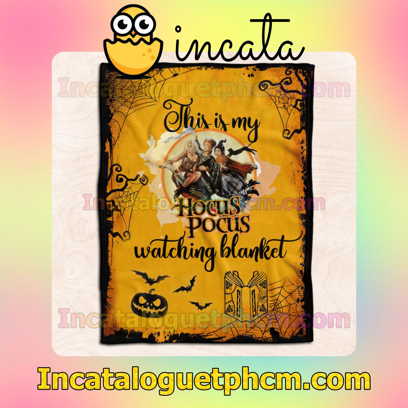 Rating This Is My Hocus Pocus Watching Blanket Halloween Quilt
