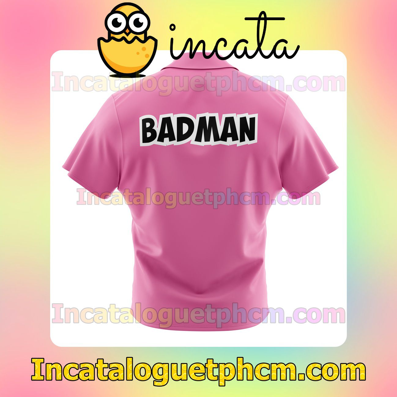 Top Rated Vegeta Badman Pink Dragon Ball Z Fan Short Sleeve Shirt