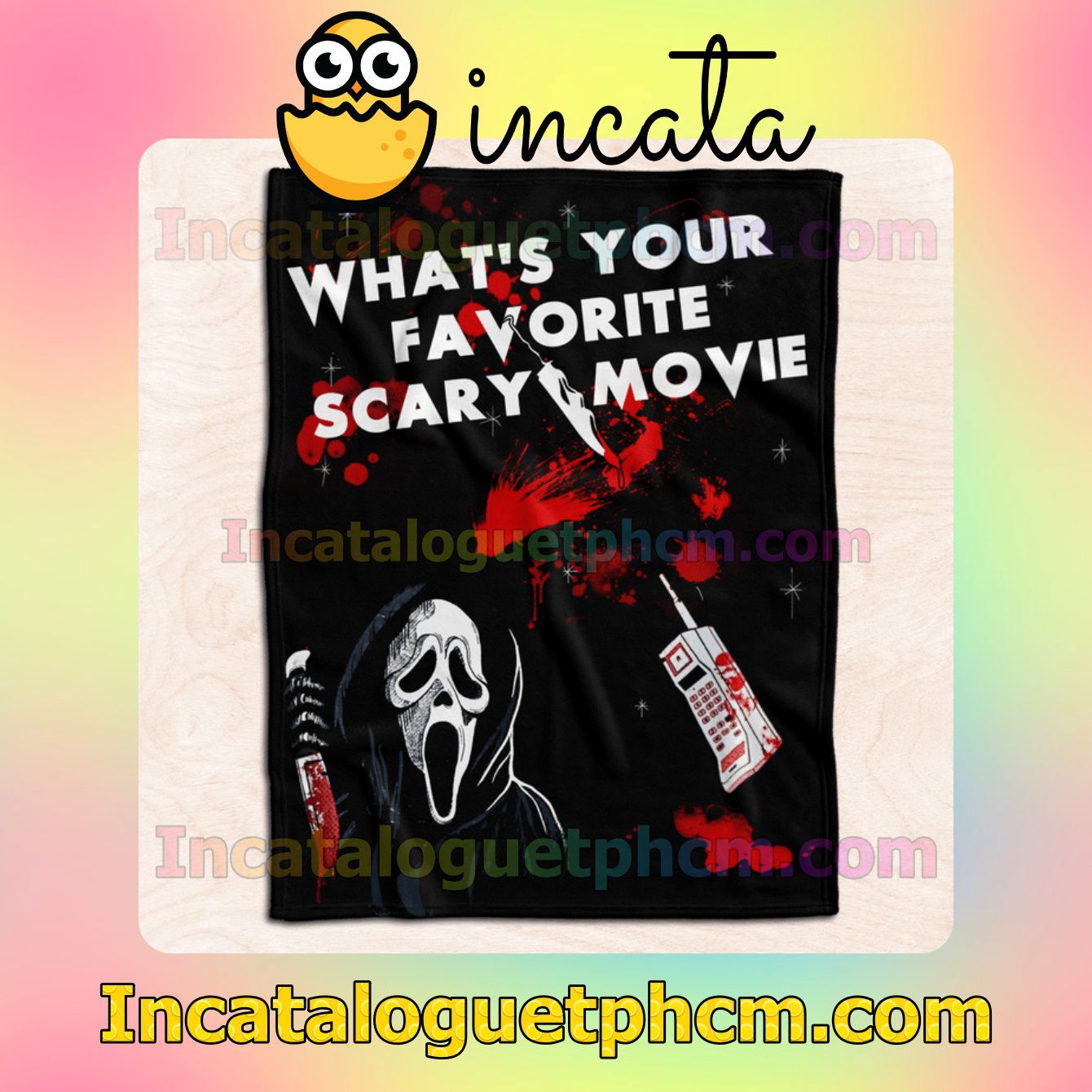 eBay What's Your Favorite Scary Movie Quilt