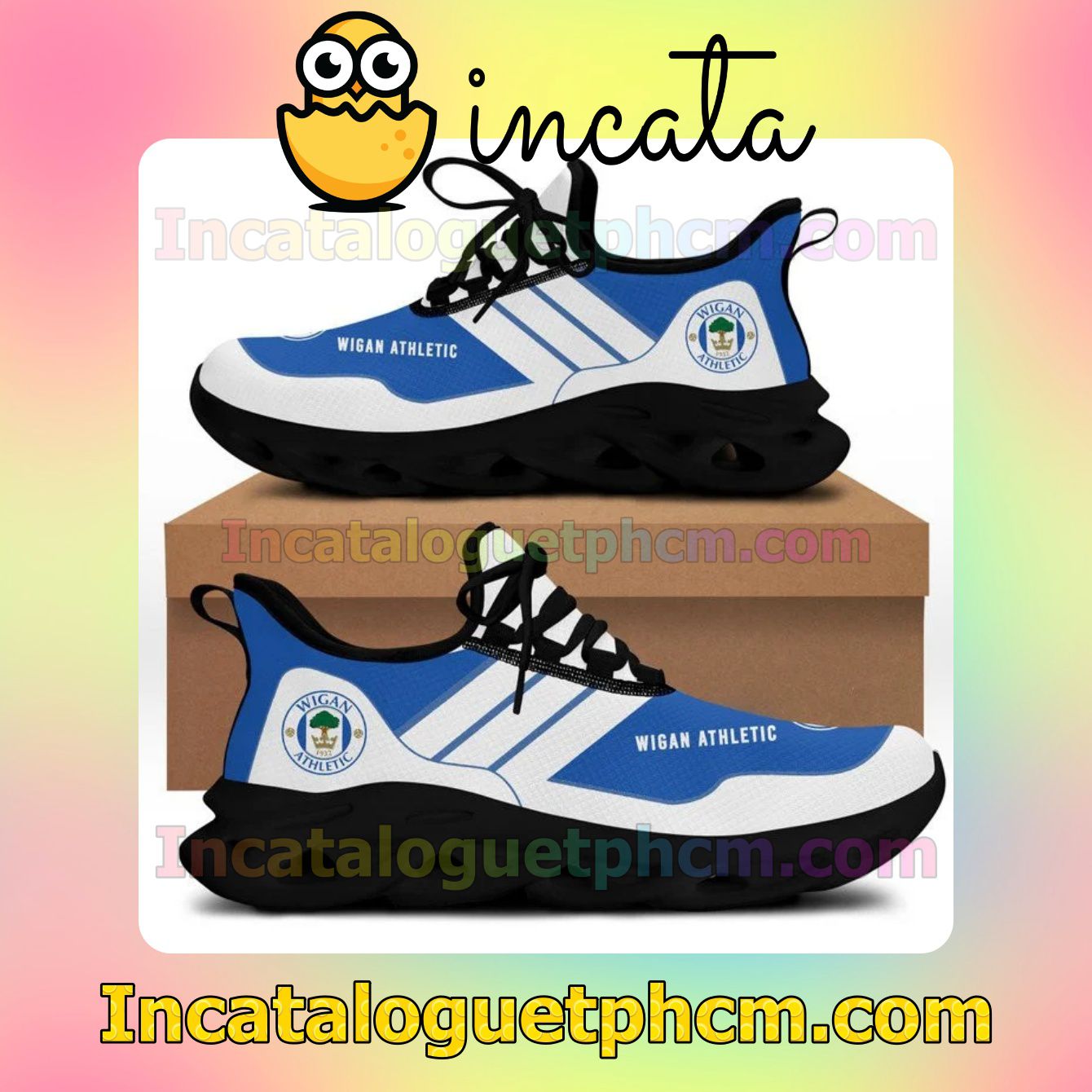 Wigan Athletic FC Womens Walking Running Shoes