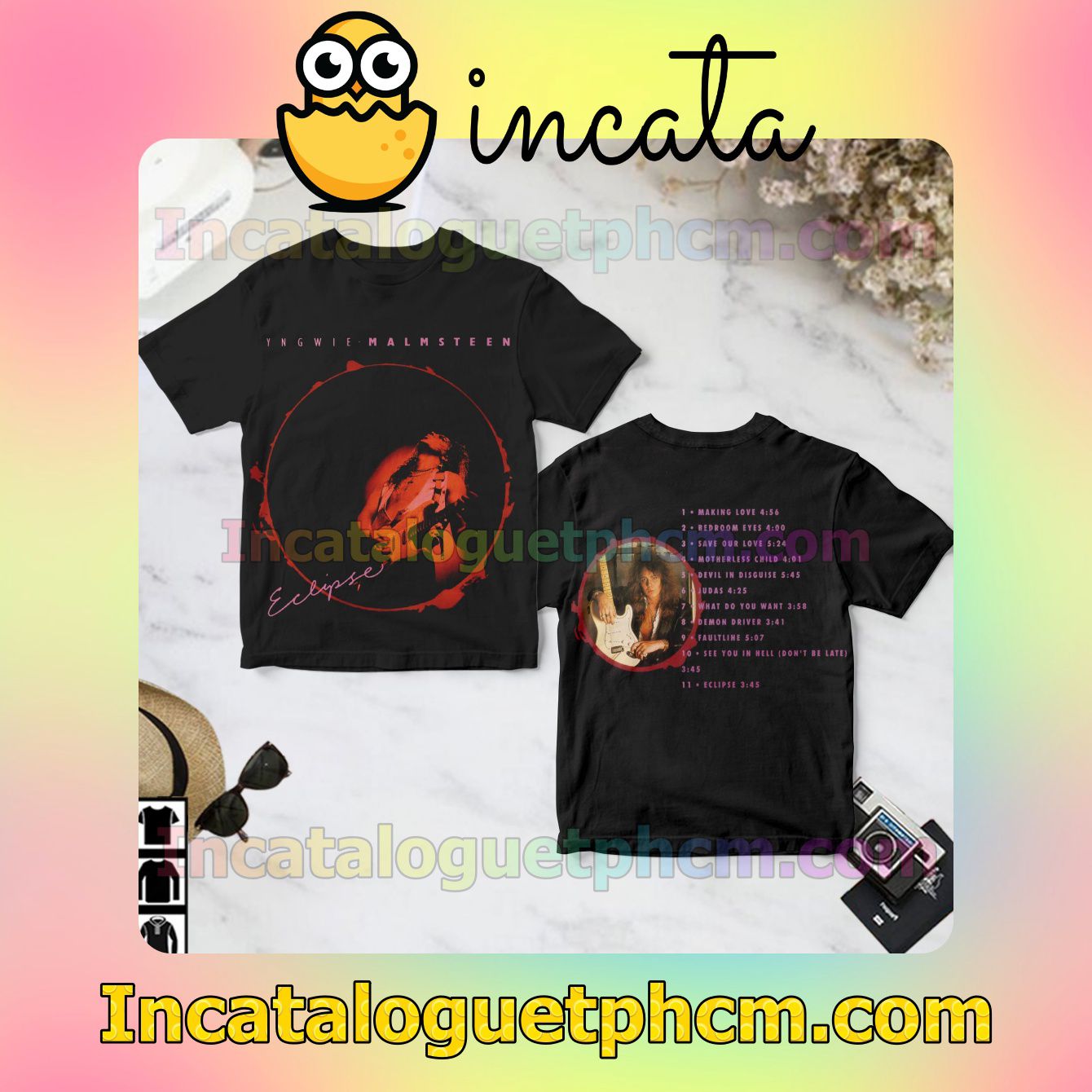 Yngwie Malmsteen Eclipse Album Fan Gift Shirt