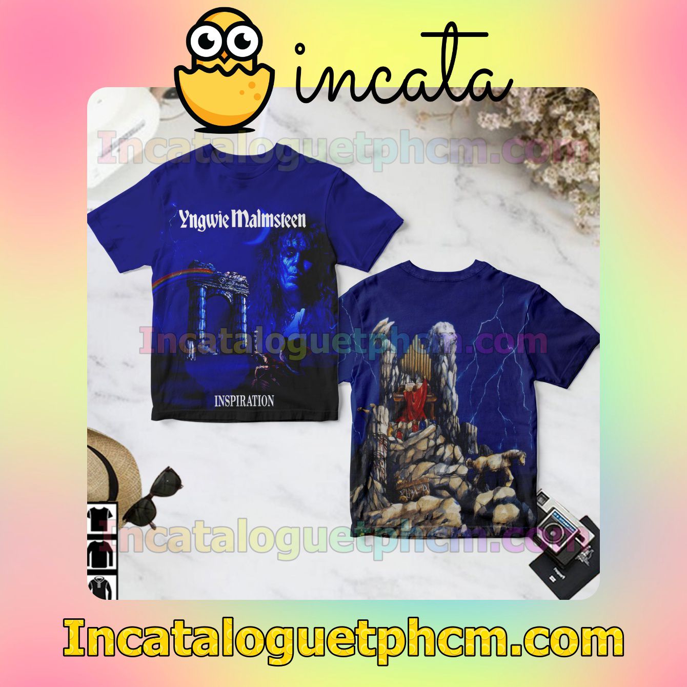 Yngwie Malmsteen Inspiration Album Fan Gift Shirt