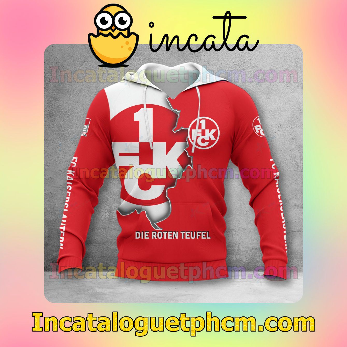Unisex 1. FC Kaiserslautern 3D Hoodie, Hawaiian Shirt