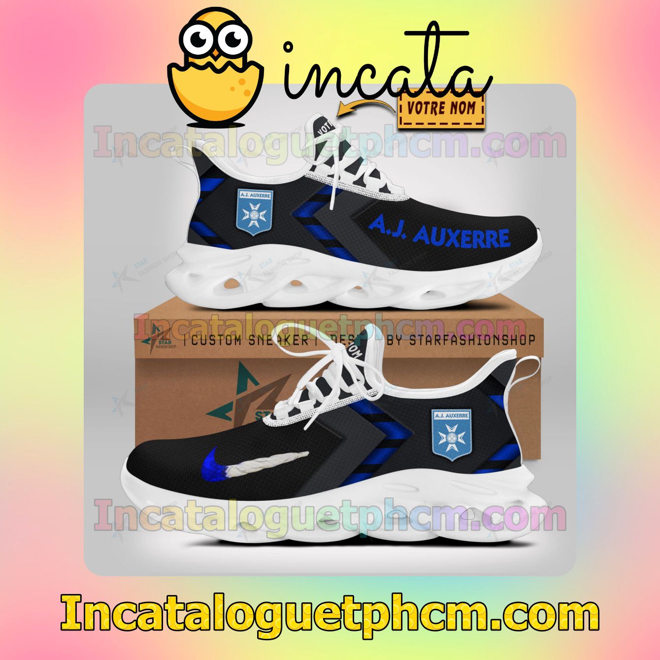 Great AJ Auxerre Low Top Shoes
