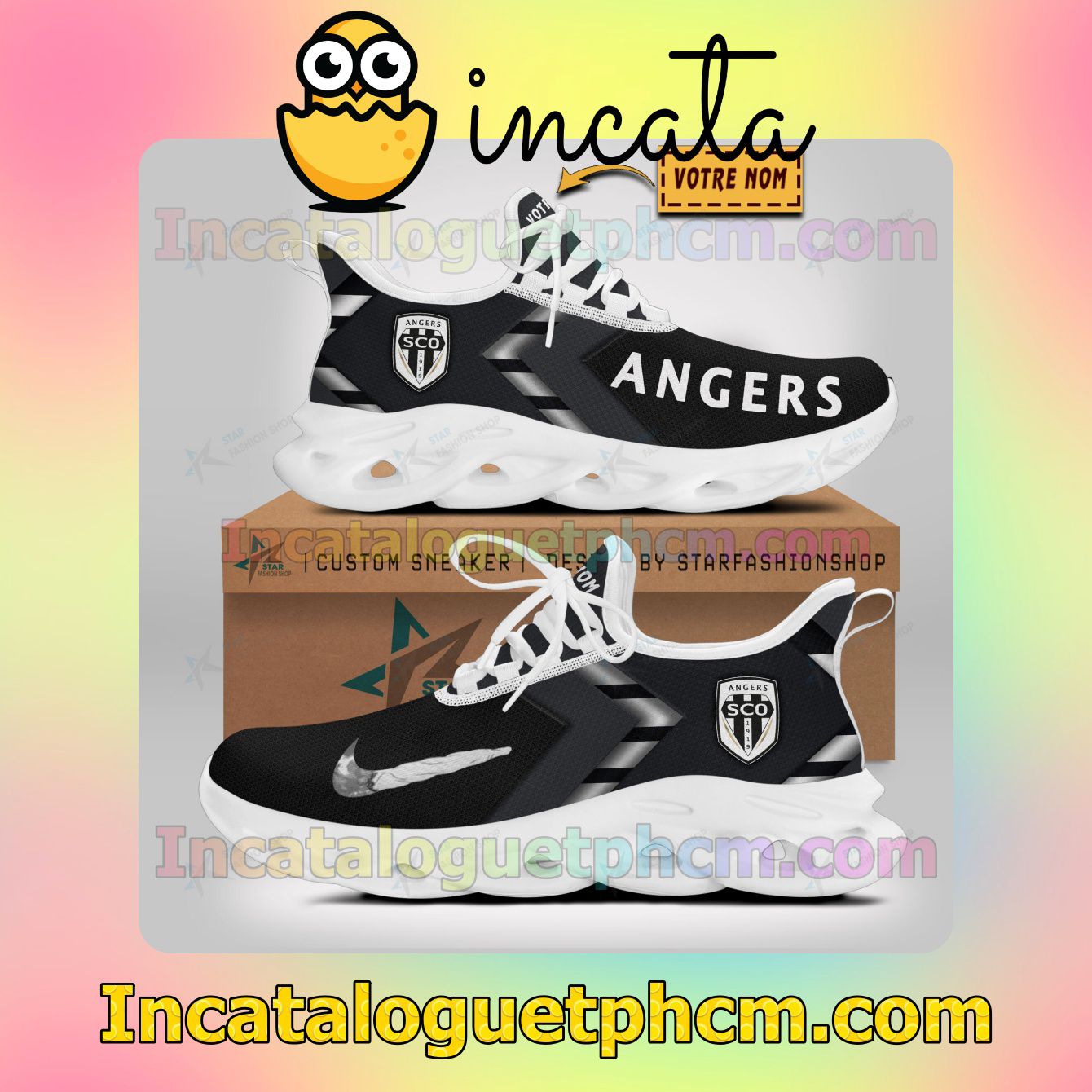 Print On Demand Angers SCO Low Top Shoes