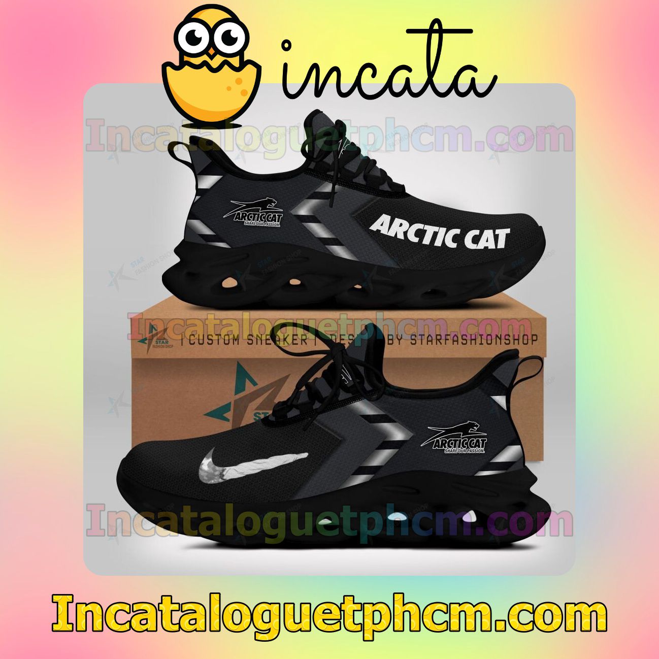 Adult Arctic Cat Women Fashion Sneakers