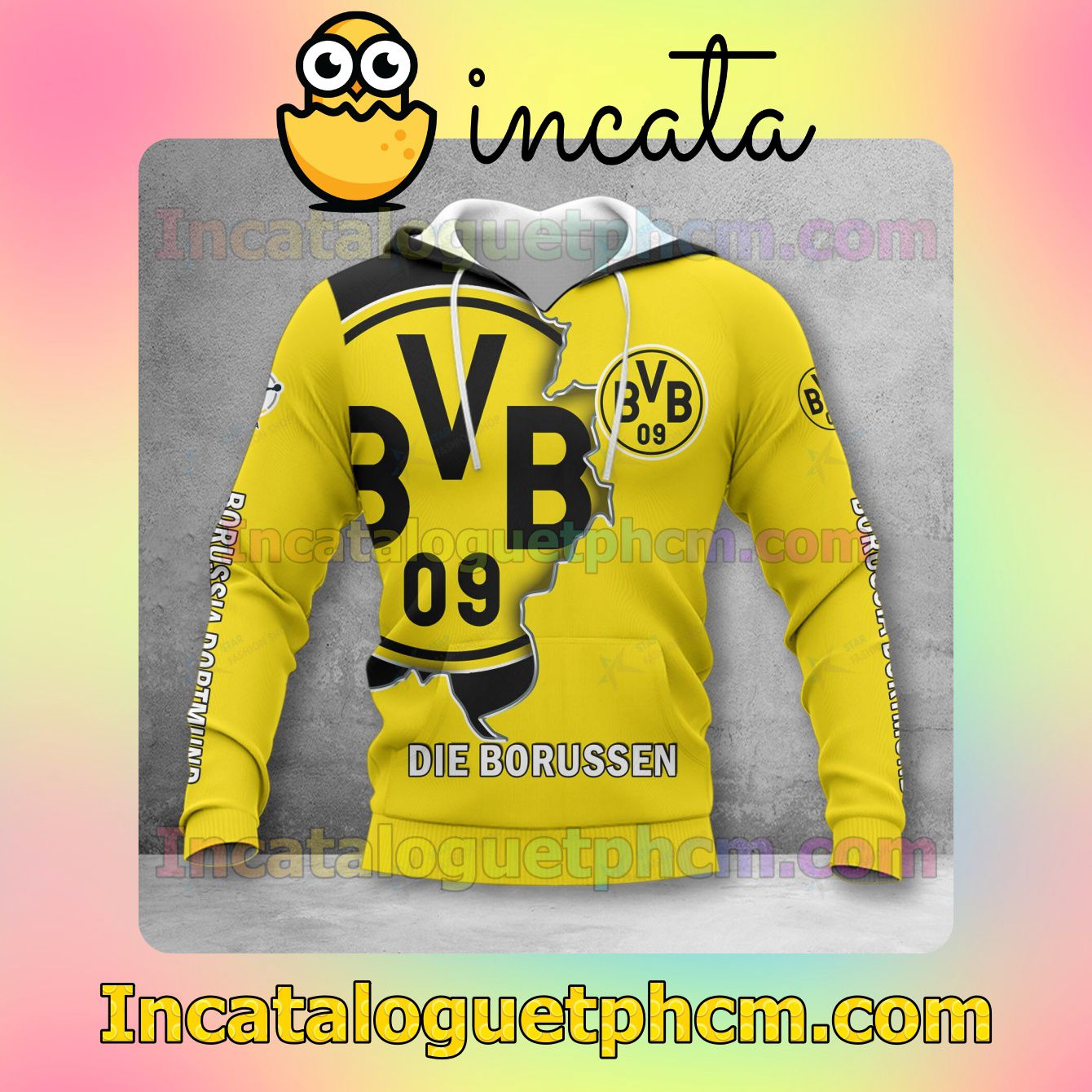 Check out Borussia Dortmund II 3D Hoodie, Hawaiian Shirt