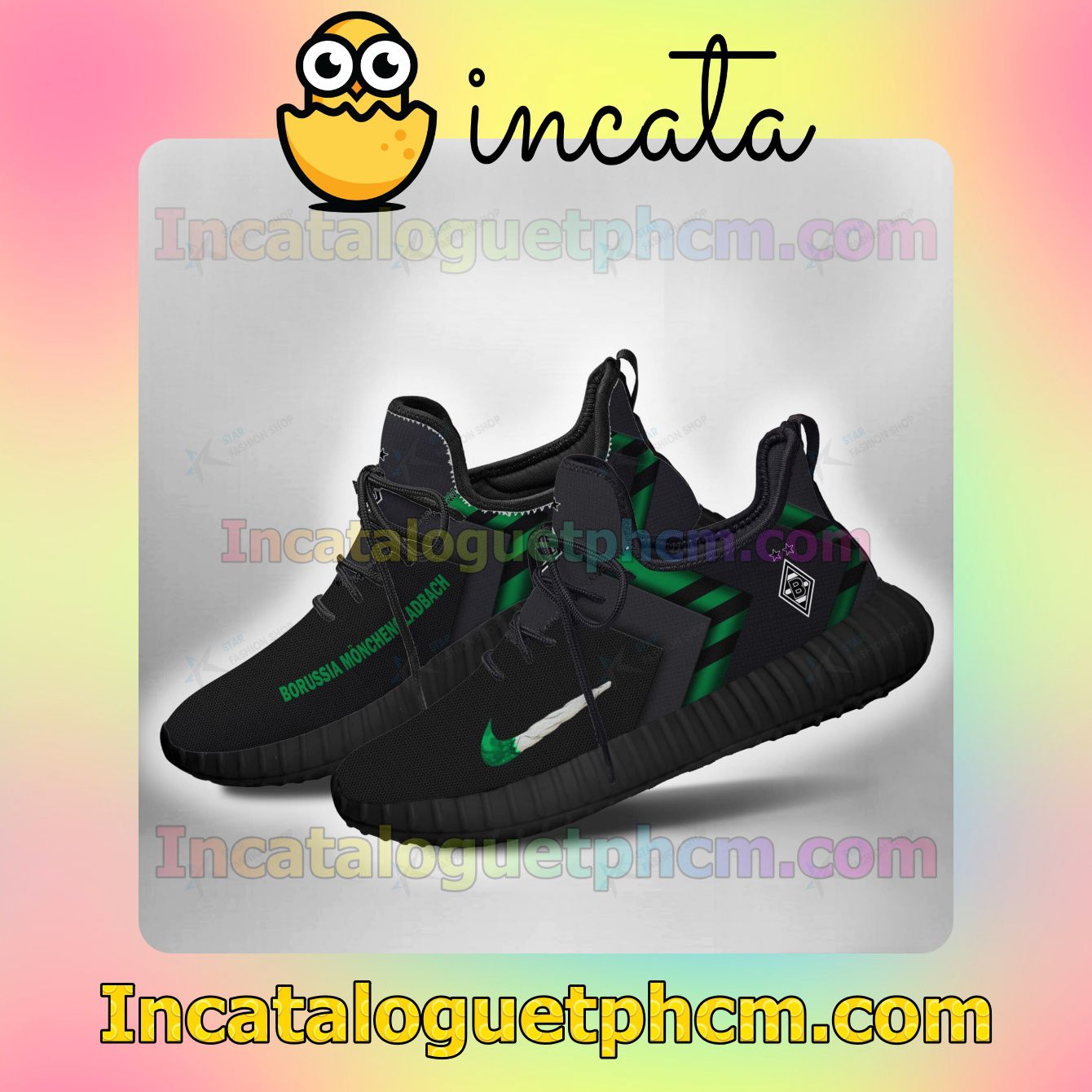 Absolutely Love Borussia Monchengladbach Ultraboost Yeezy Shoes Sneakers