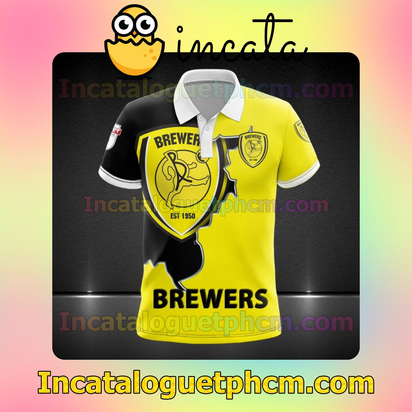 Awesome Burton Albion FC Brewers Long Sleeve Tee Bomber Jacket