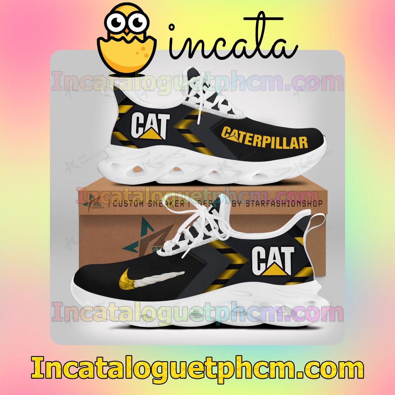Adult Caterpillar Inc Women Fashion Sneakers