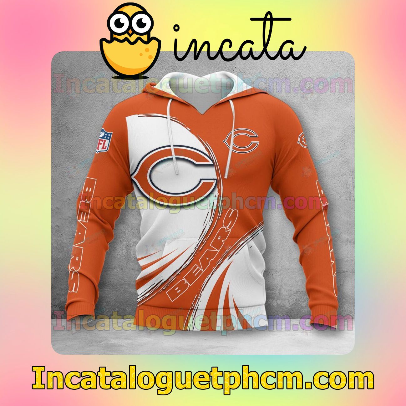 Absolutely Love Chicago Bears 3D Hoodie, Hawaiian Shirt