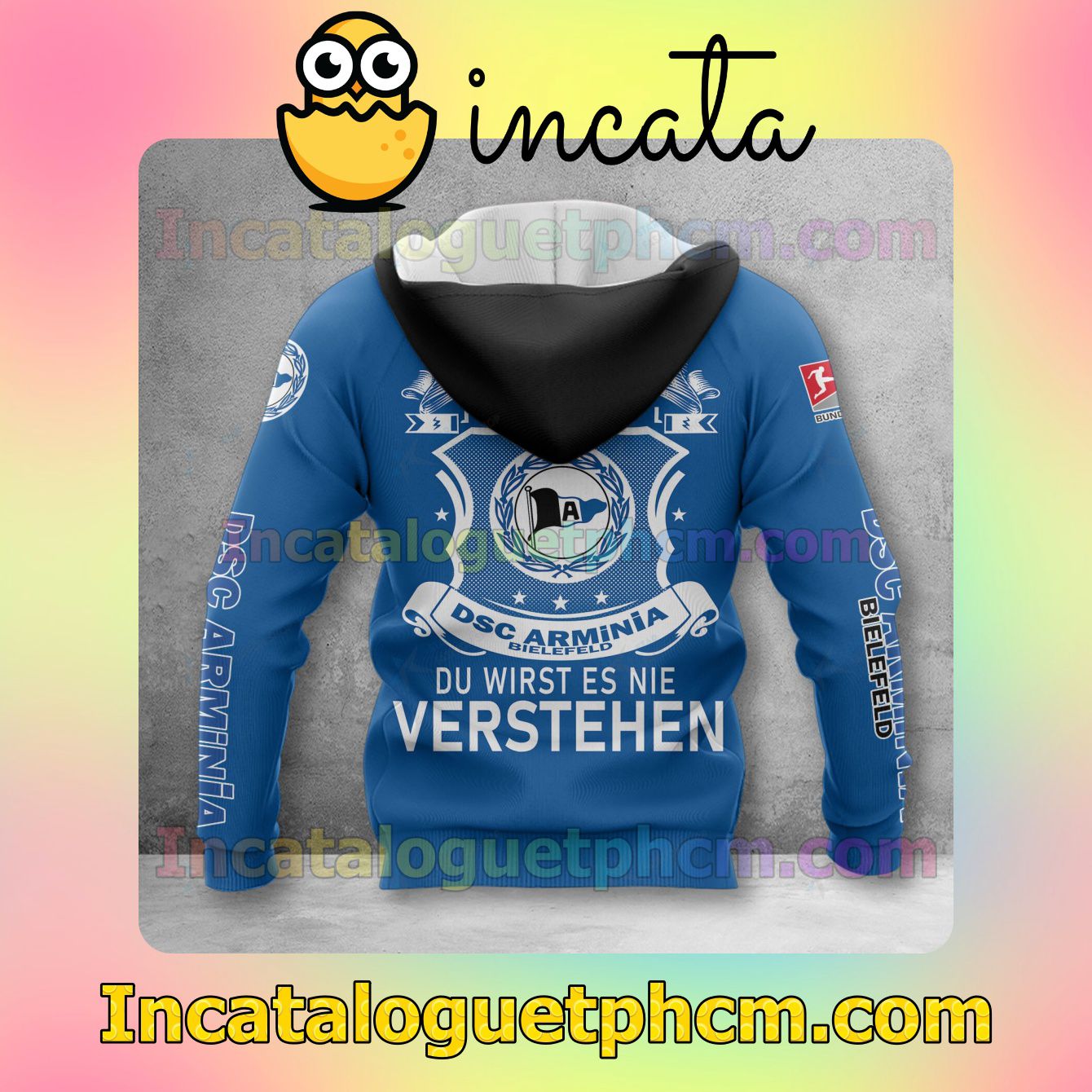 Unisex DSC Arminia Bielefeld 3D Hoodie, Hawaiian Shirt