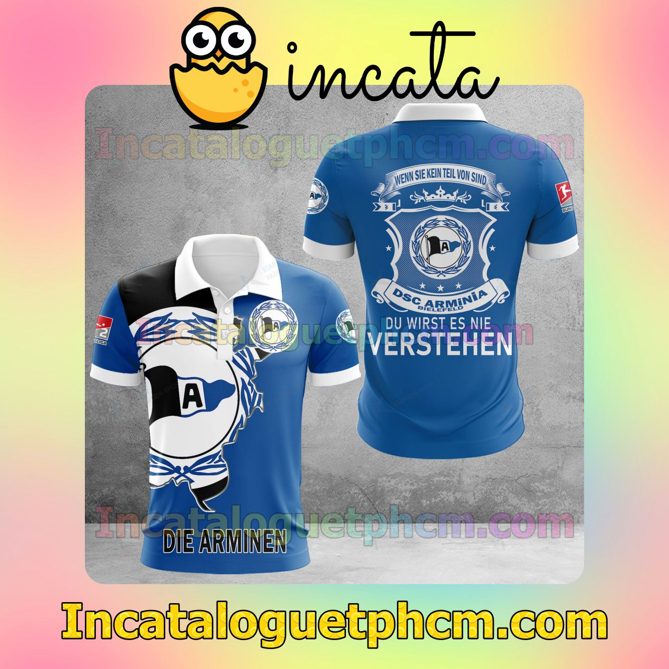 DSC Arminia Bielefeld 3D Hoodie, Hawaiian Shirt